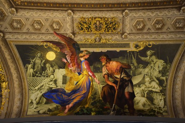 Фрески в музее Ватикана