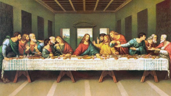 Тайна вечеря Леонардо да Винчи