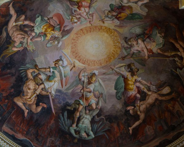 Ангелы и демоны картина да Винчи