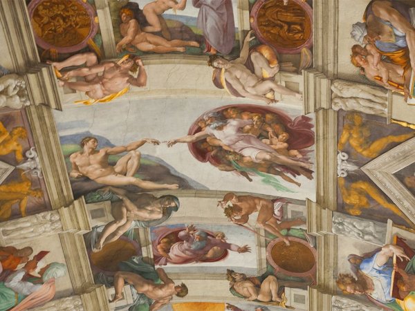 Микеланджело роспись Сикстинской капеллы