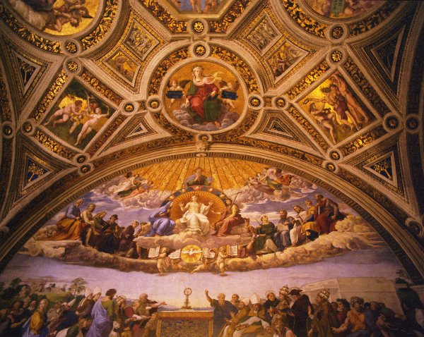 Рафаэль фрески станцы делла Сеньятура