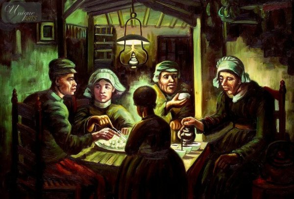 Едоки картофеля Винсент Ван