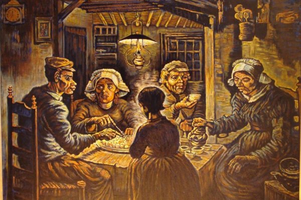 Винсент Ван Гог едоки картофеля