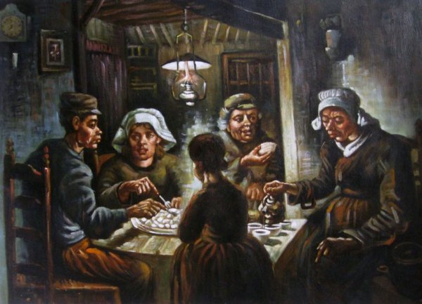 Едоки картофеля Винсент Ван