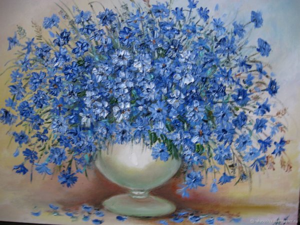 Картина Гаврилова последние васильки