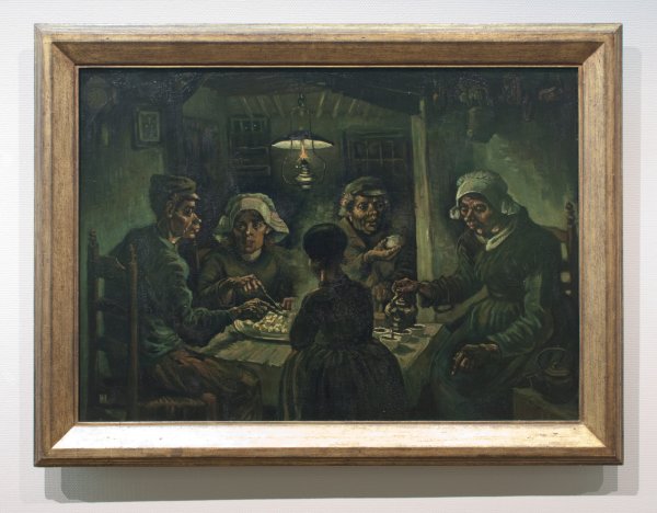 Едоки картофеля Винсент Ван Гог картина