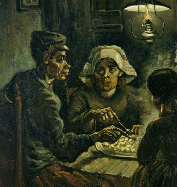 Едоки картофеля Ван Гога