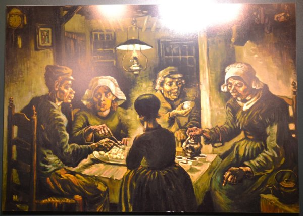 Винсент Ван Гог едоки картофеля