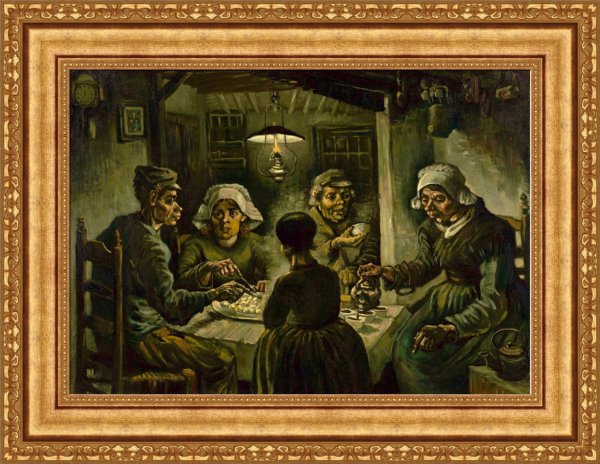 Винсент Ван Гог едоки картофеля