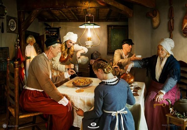 Винсент Ван Гог едоки картофеля