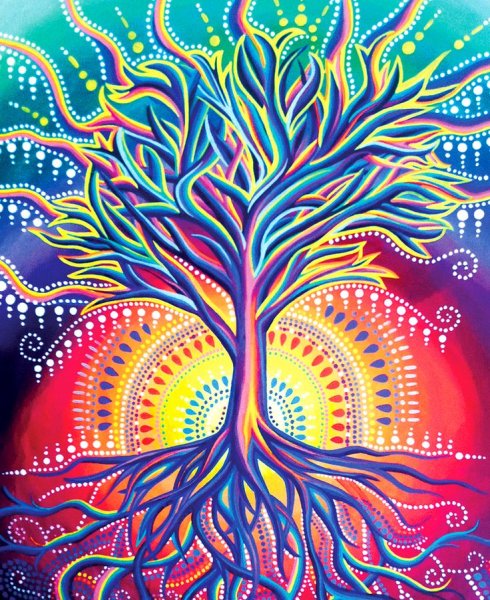 Дерево жизни живопись