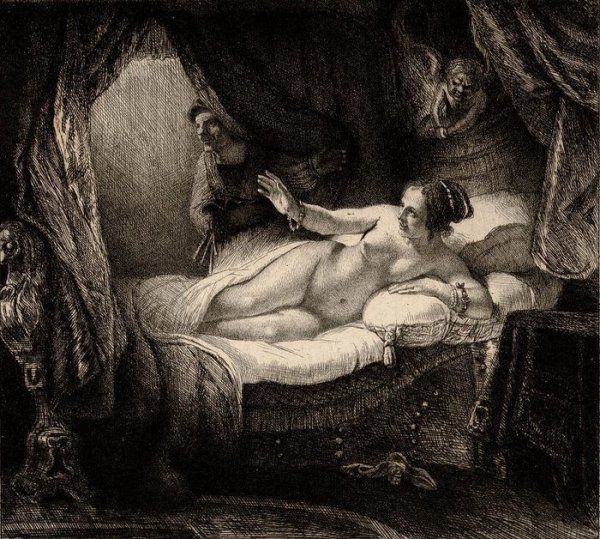 Рембрандт Даная Эрмитаж