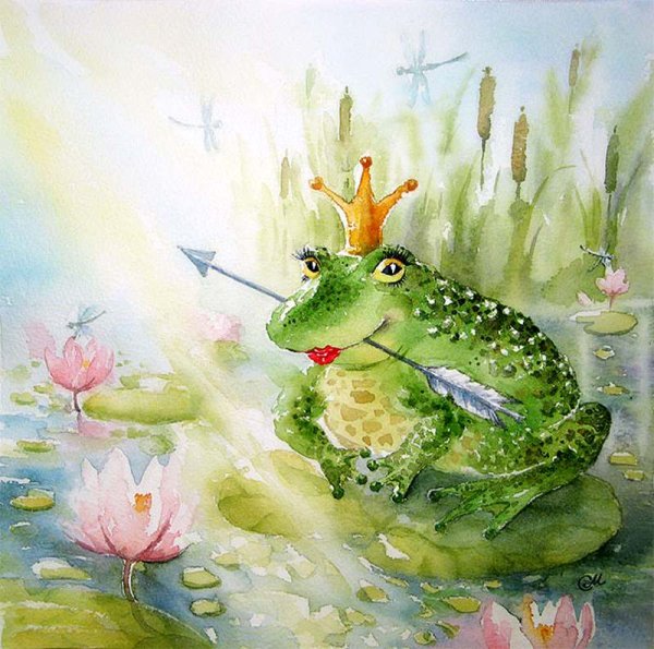 Паустовский квакша картина