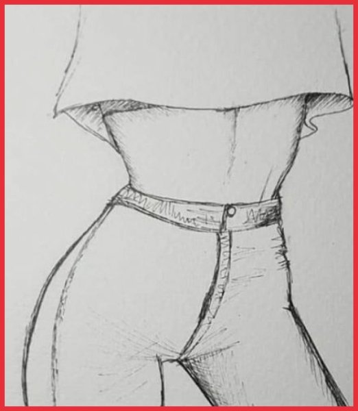 Рисование талии