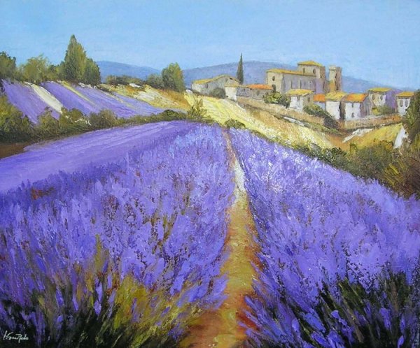 Тоскана прованский пейзаж