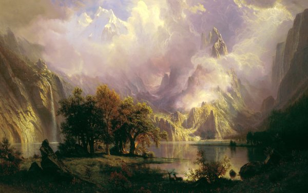 Альберт Бирштадт (Albert Bierstadt; 1830-1902)