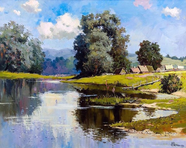 Александр Чемакин художник
