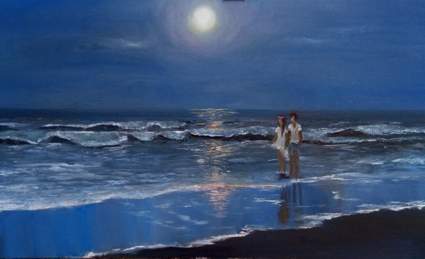 Лунная ночь картина