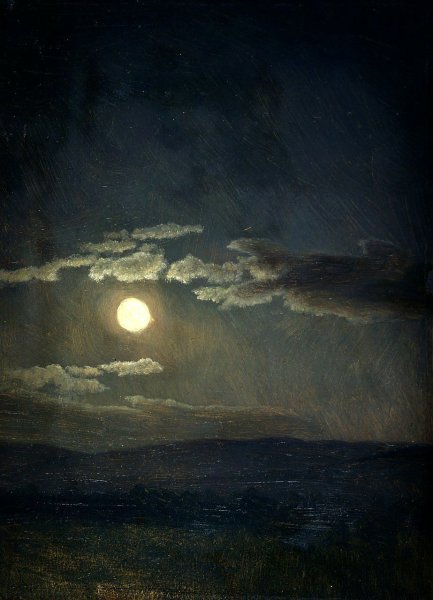 Виктор Юшкевич художник картины Лунная ночь