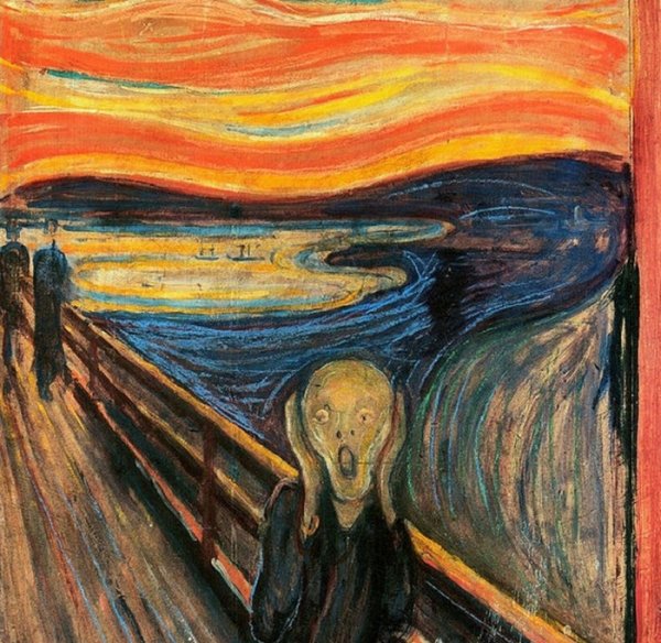 Эдвард Мунк крик