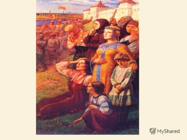 Поле Куликово картина Ракши