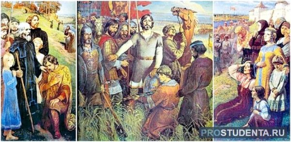 Картина проводы ополчения