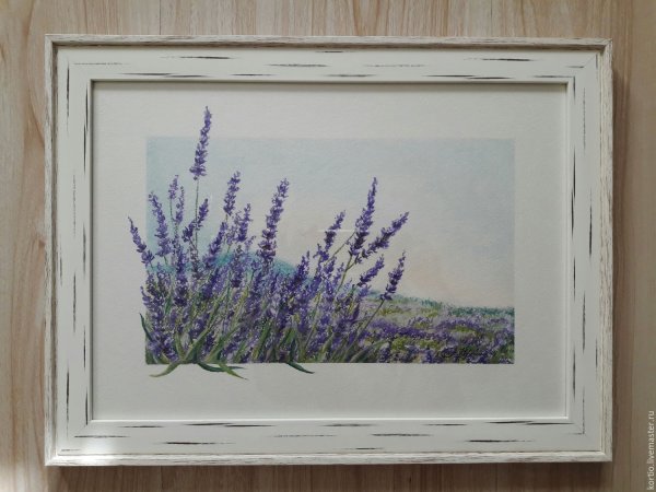 Акварель в стиле Прованс
