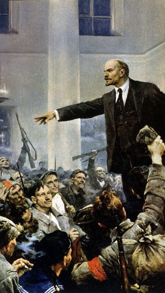 И. Владимиров. Долой орла! 1917.