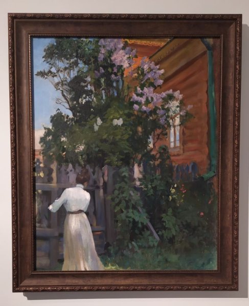 Бориса Кустодиева "сирень