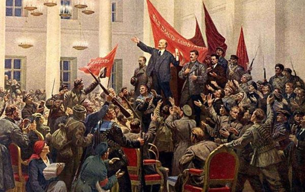 Большевики в Октябрьской революции 1917