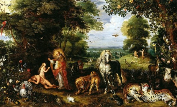 Ян брейгель Эдемский сад