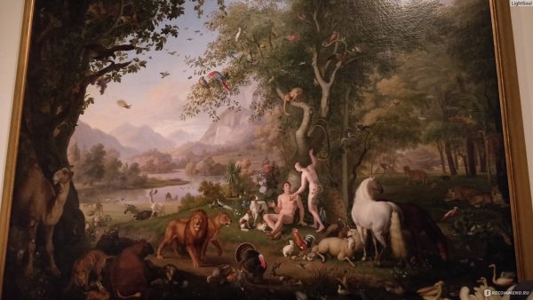 Ян брейгель младший – адам и ева в Эдемском саду.