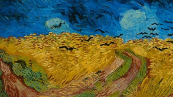 Винсент Ван Гог пшеничное поле с воронами 1890