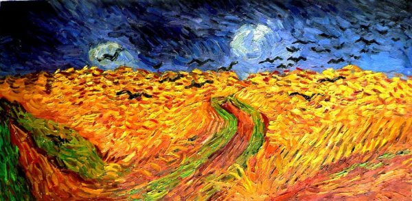 Пшеничное поле Ван Гога