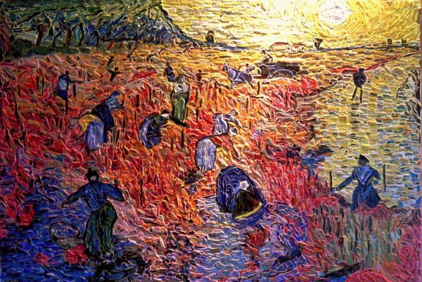 Винсент Ван Гог дождь