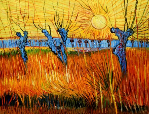 Винсент Ван Гог оливковая роща