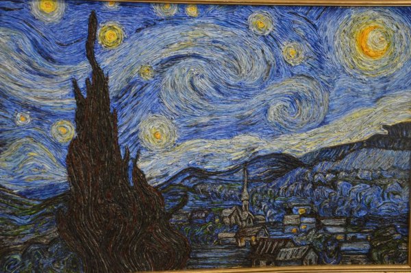 Винсент Ван Гог Звёздная ночь постимпрессионизм