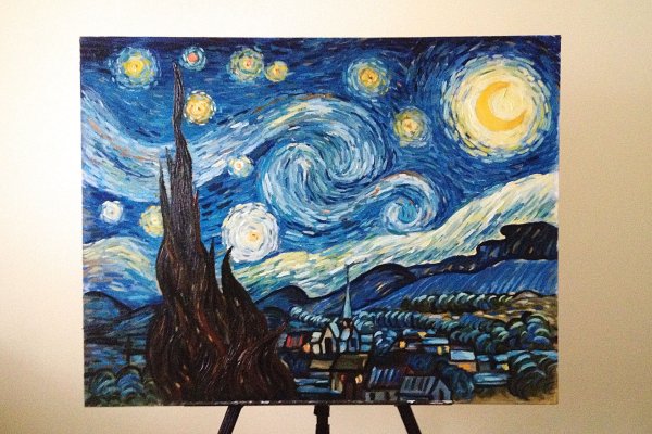 Винсента Ван Гога Звездная ночь
