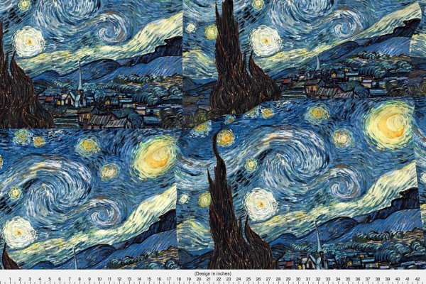 Ван Гог Звёздная ночь картина оригинал