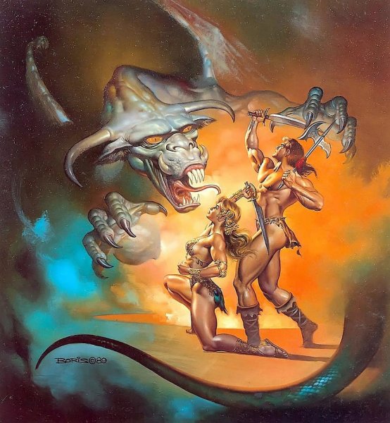 Художник фэнтези Борис Валеджио