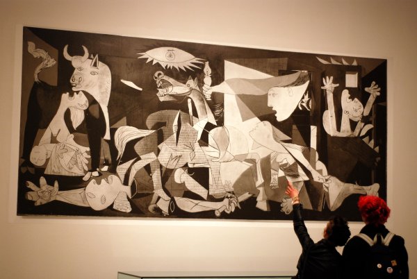 Герника Пикассо картина