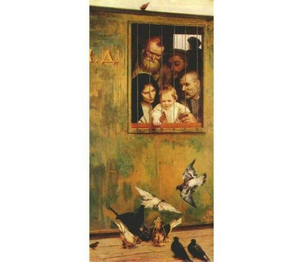 "Всюду жизнь" 1888 года художника Ярошенко.