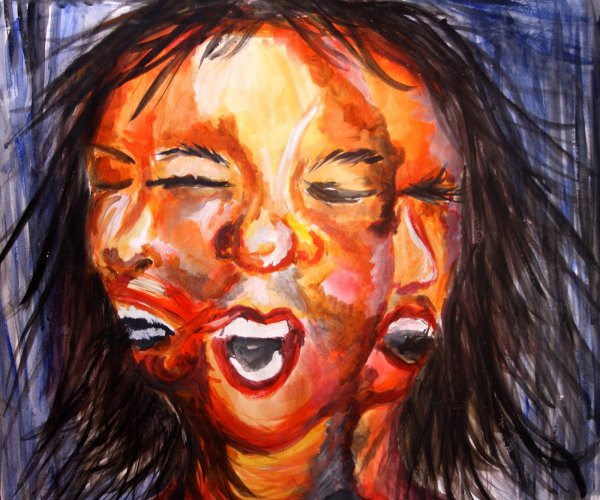 Шизофрения картина популярная