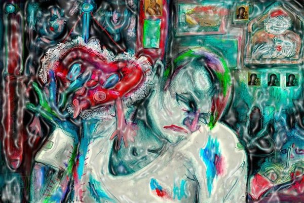 Живопись душевнобольных