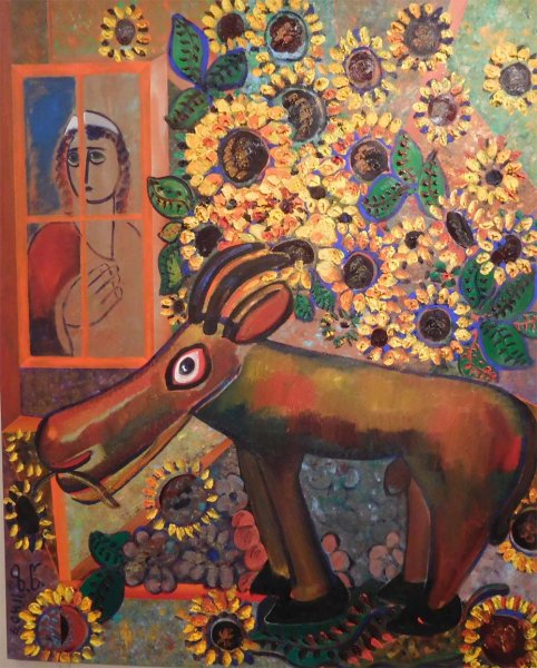 Зураб Церетели Подсолнухи