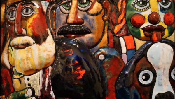 Зураб Церетели эмаль