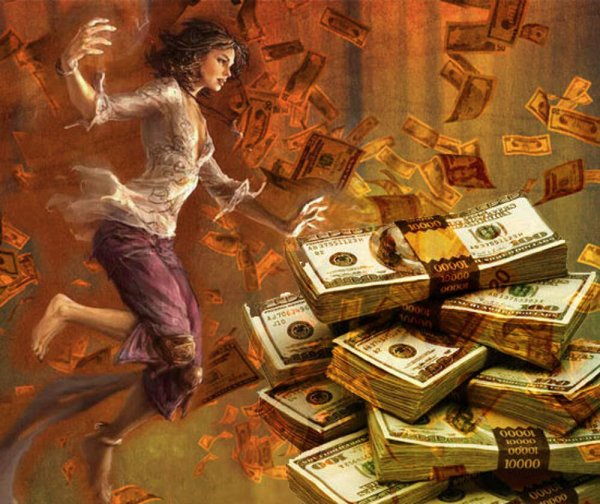 Деньги на картинах художников
