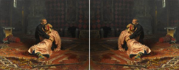 Иван Грозный и сын его Иван 16 ноября 1581 года