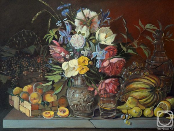 Иван Хруцкий цветы и плоды