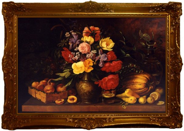 Иван Хруцкий цветы и фрукты